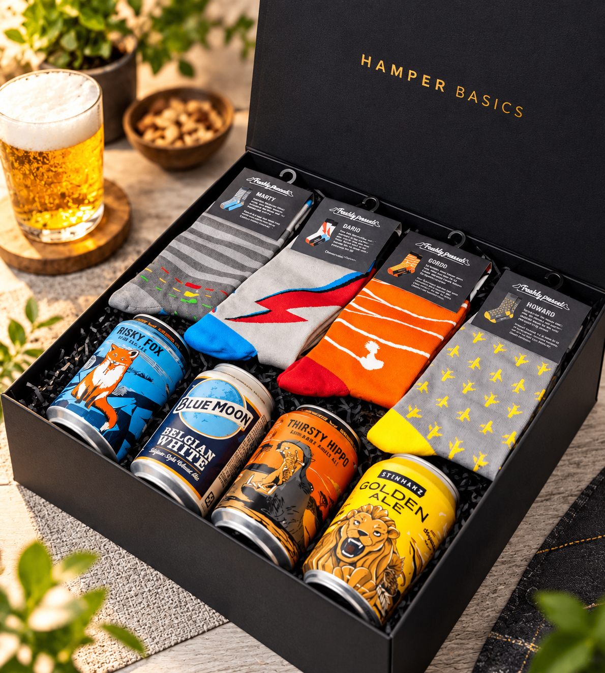 Beer gift hamper