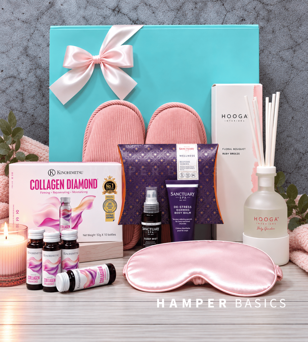 Relaxation gift hamper for her