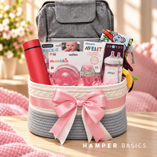 Baby girl hamper