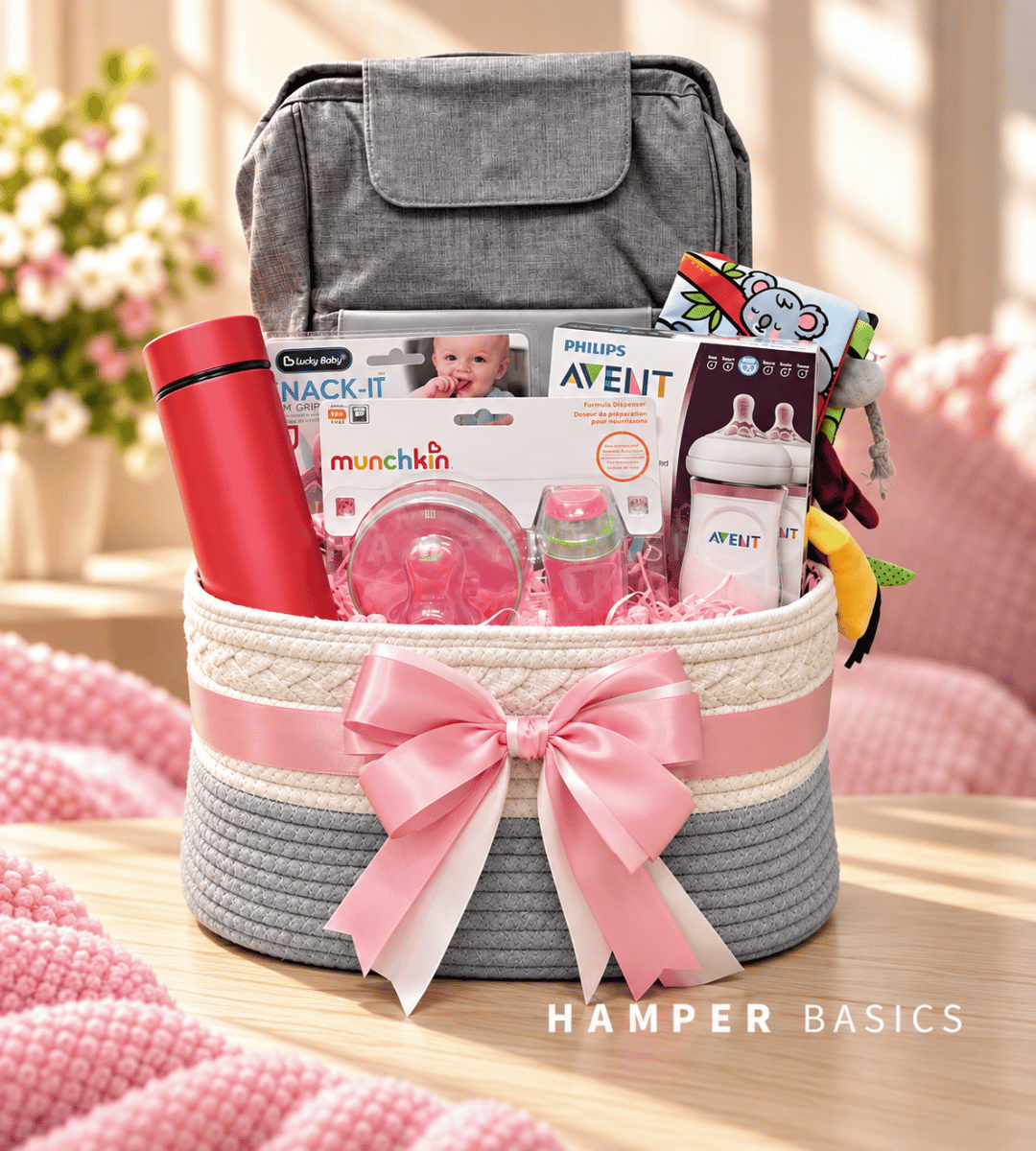 Baby girl hamper