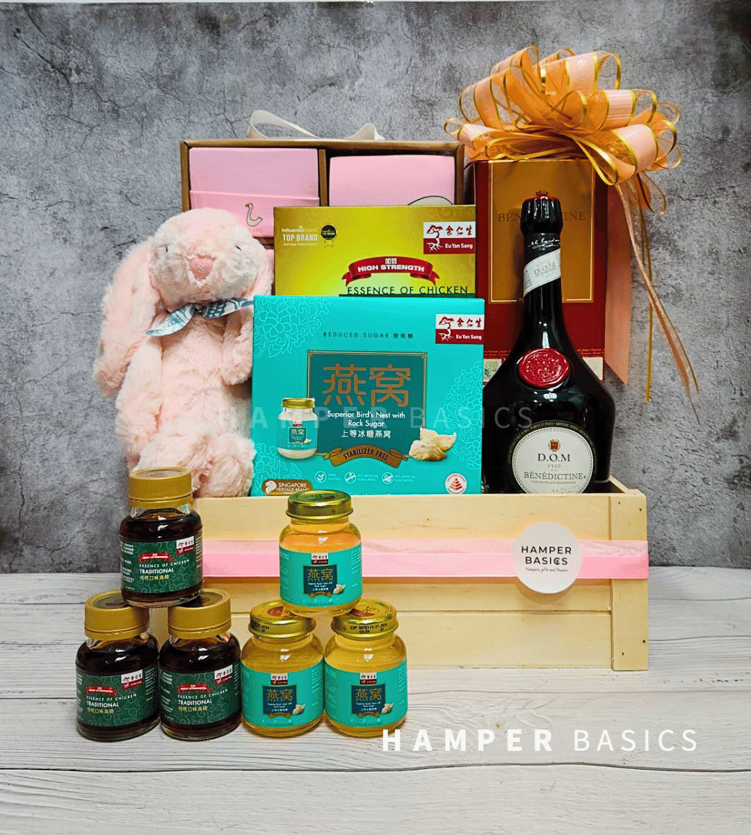 Baby girl hamper with tonic
