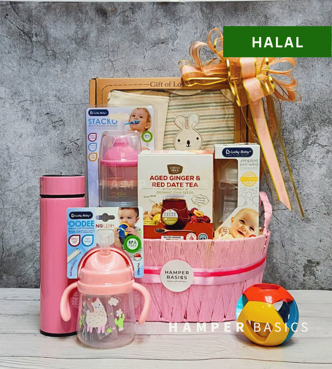 Baby girl hamper