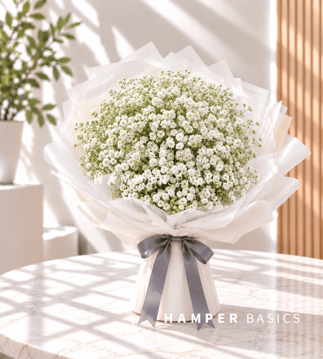 Baby's breath bouquet