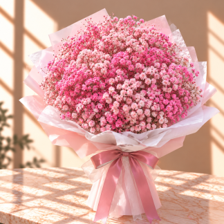 Baby's breath bouquet