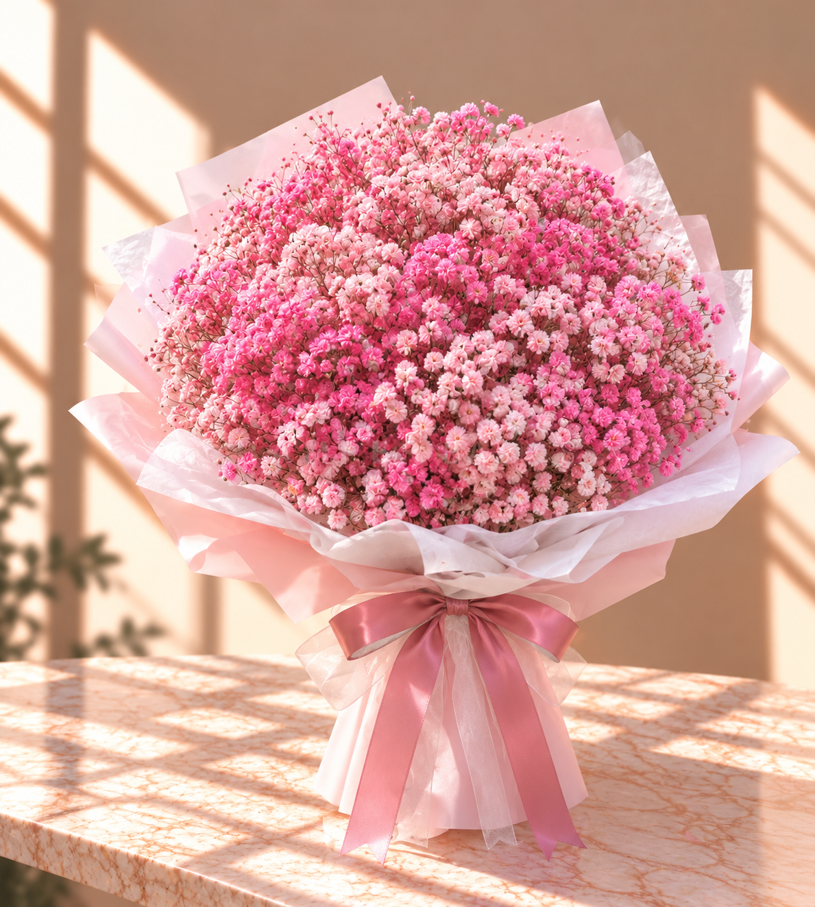 Baby's breath bouquet