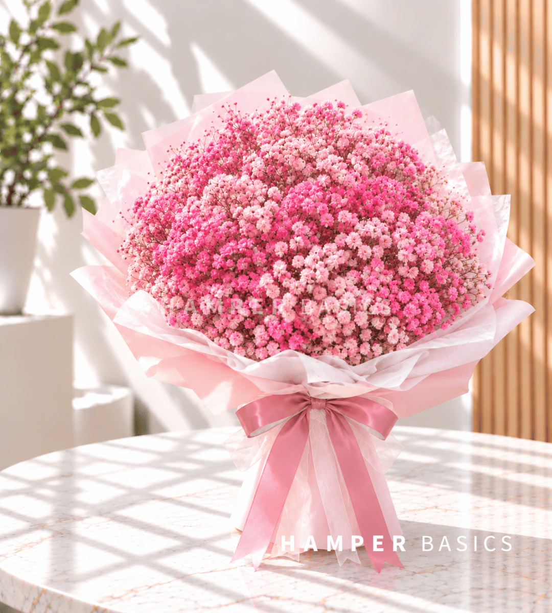 Baby's breath bouquet