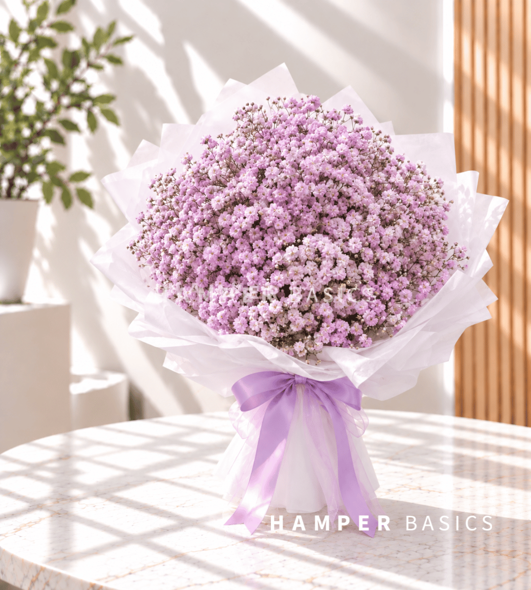 Baby's breath bouquet