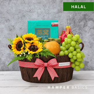 Halal fruit basket