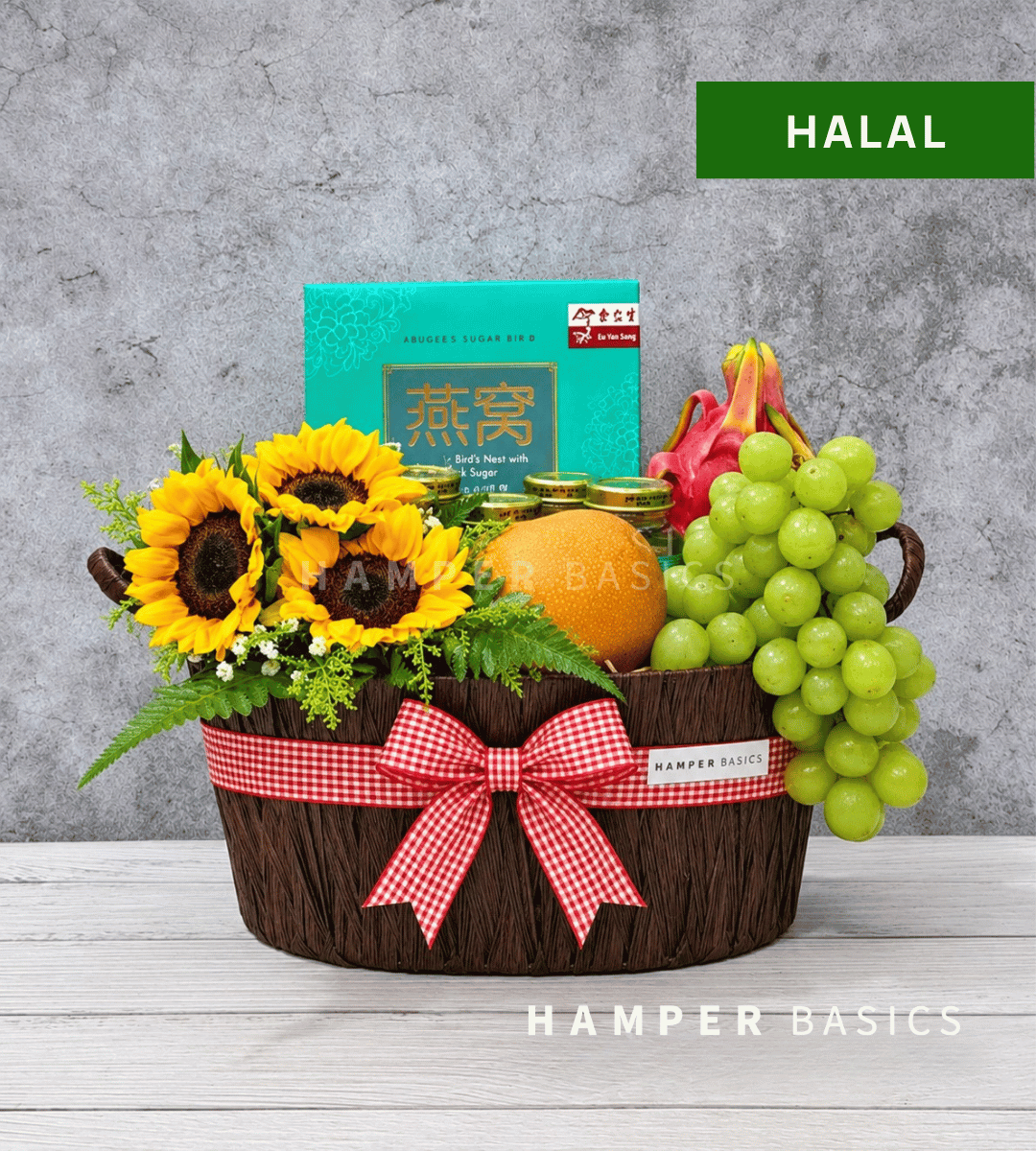 Halal fruit basket