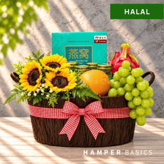 Halal fruit basket
