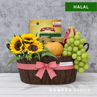 Halal fruit basket