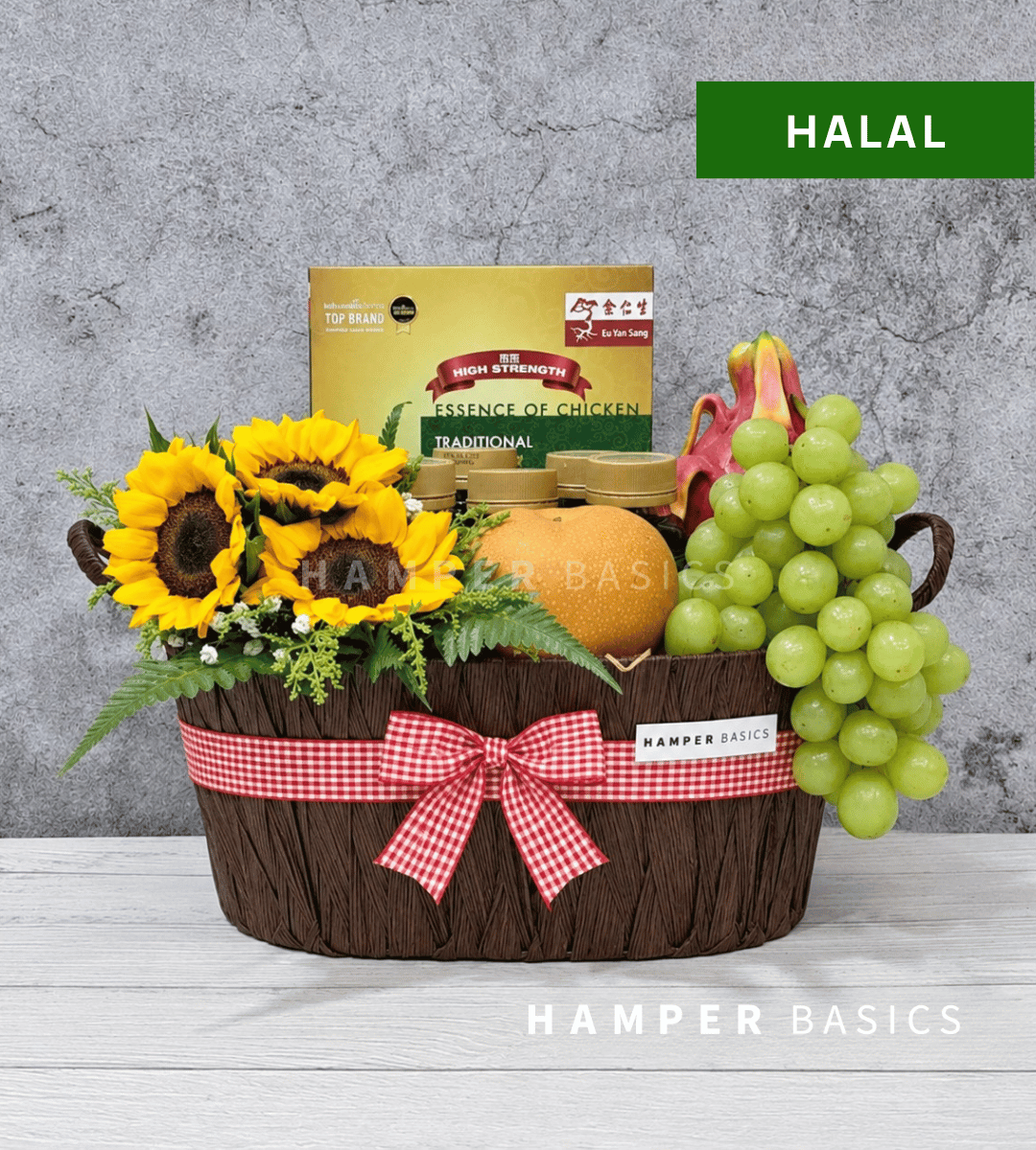 Halal fruit basket
