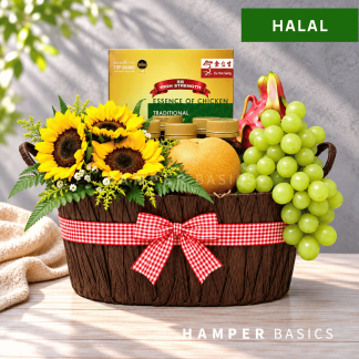 Halal fruit basket