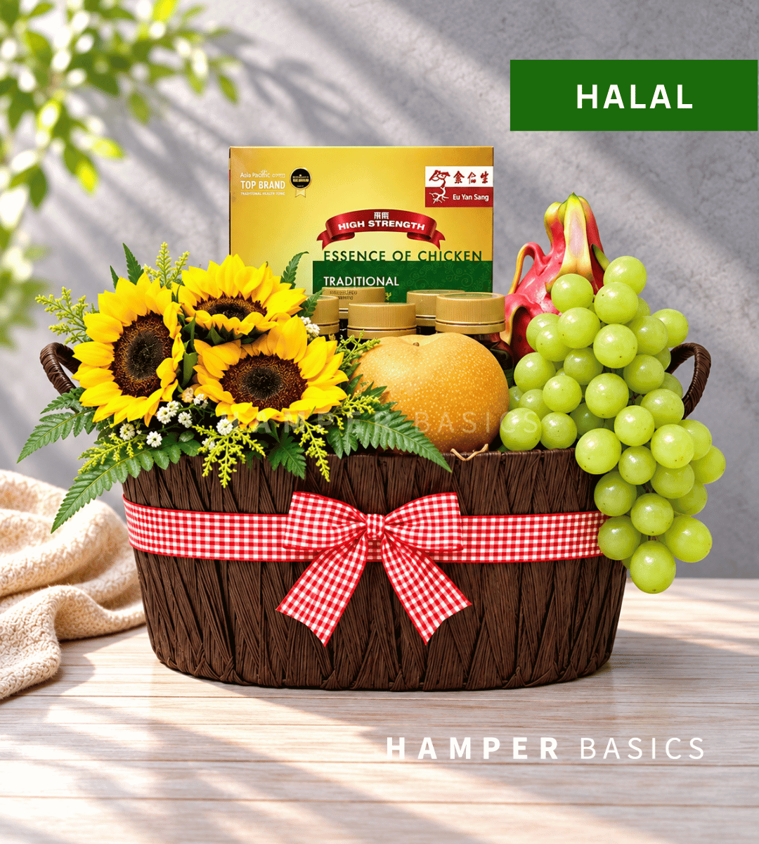 Halal fruit basket