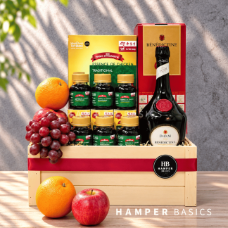 Tonic and fruit hamper