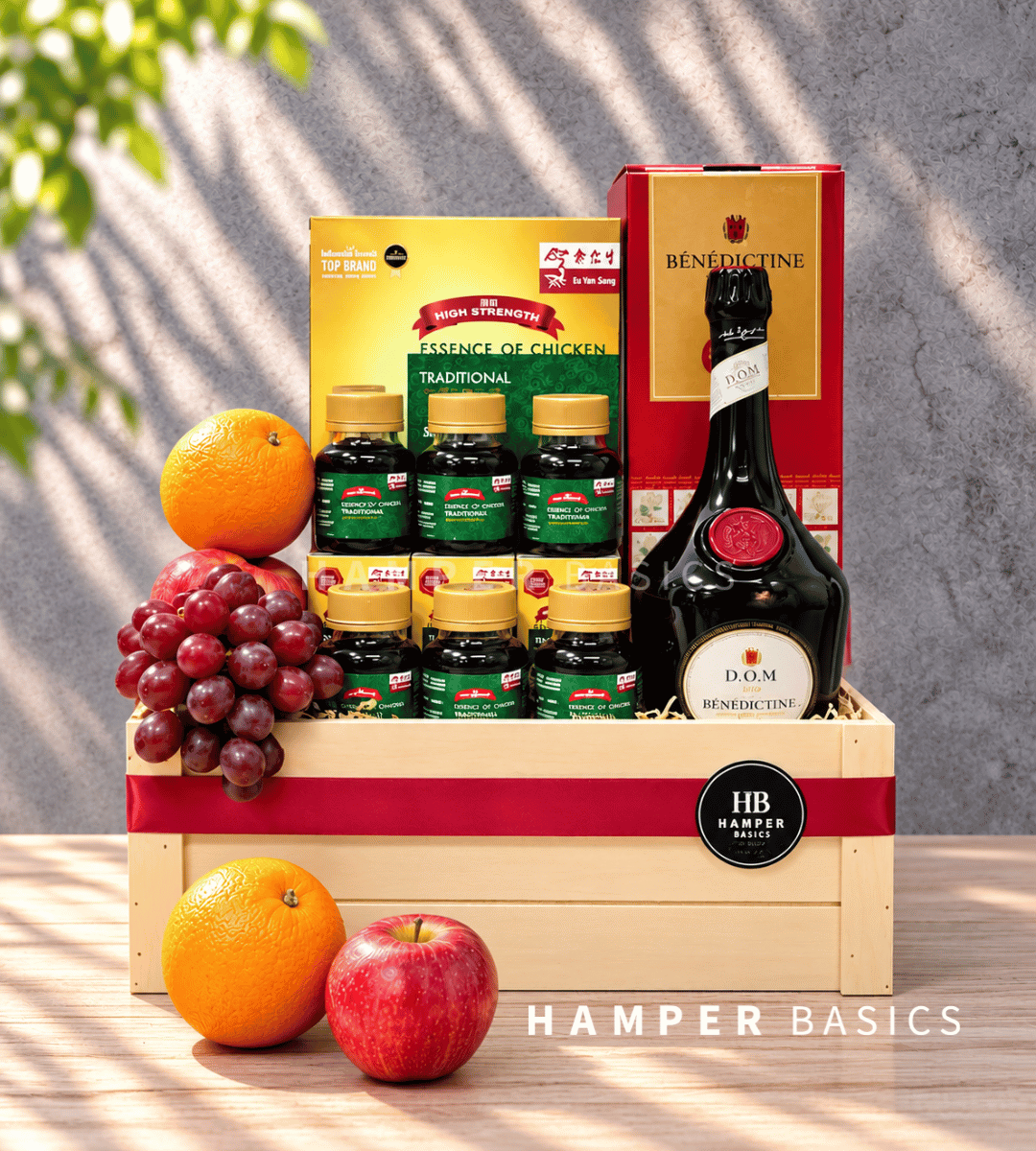 Tonic and fruit hamper