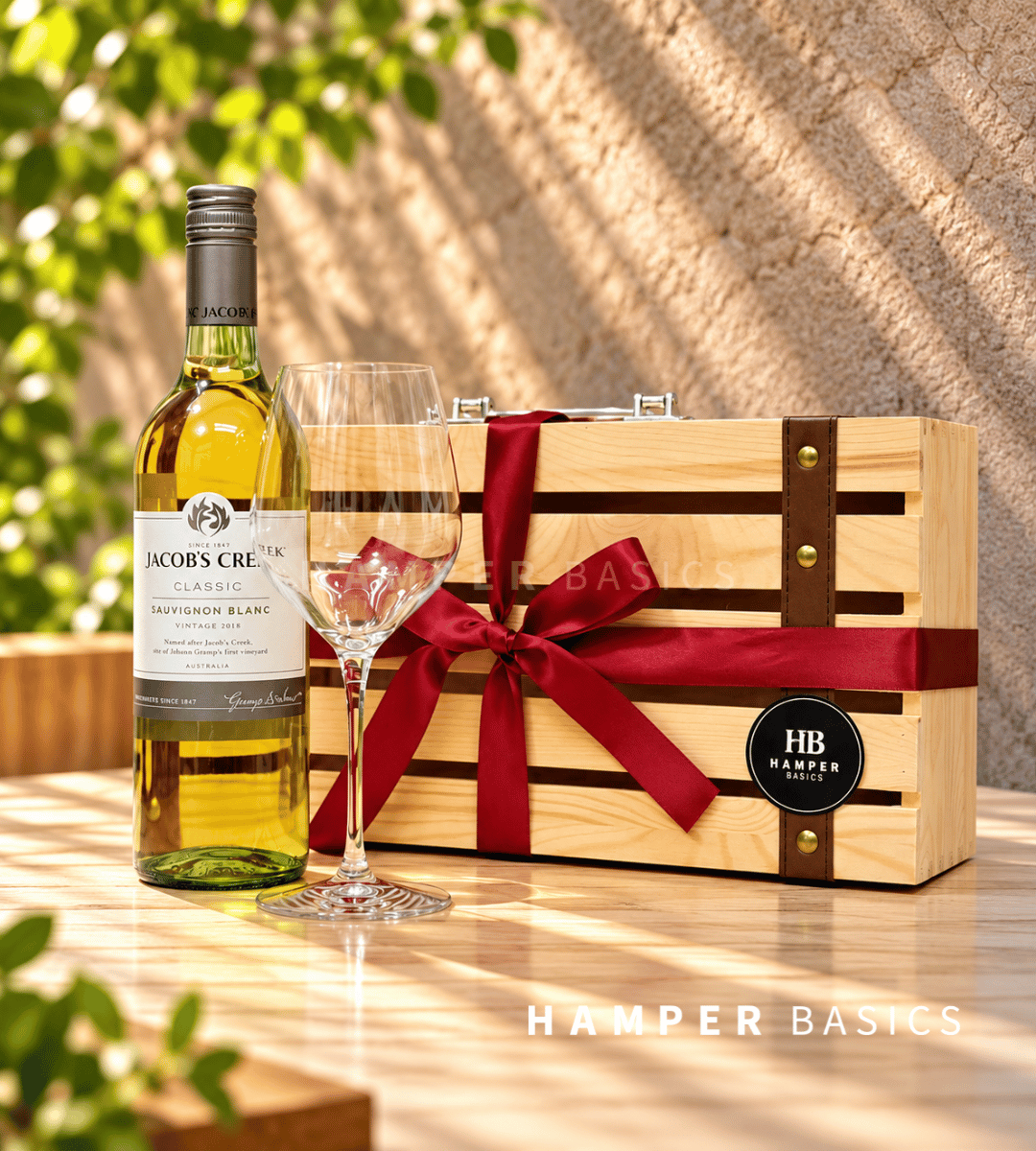 White wine hamper