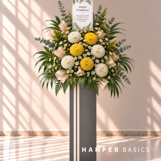 Condolence flower stand