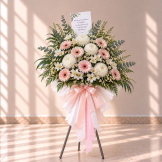 Funeral flower stand