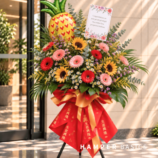 Grand opening flower stand