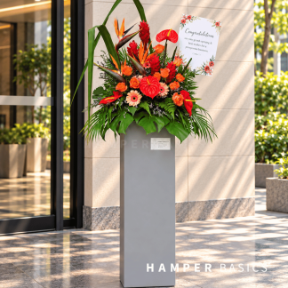 Grand opening flowers