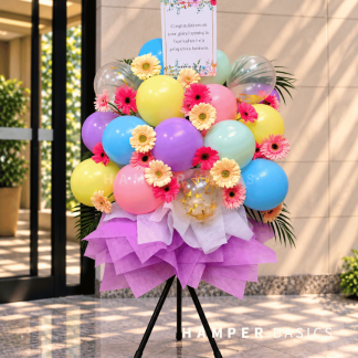 Grand opening flower stand