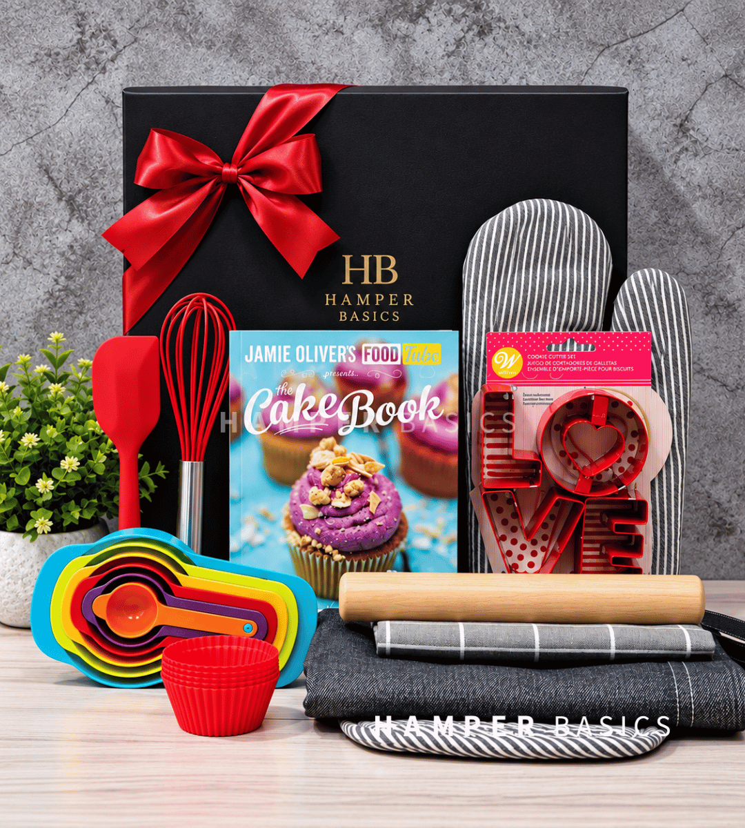 Unique baking gift hamper