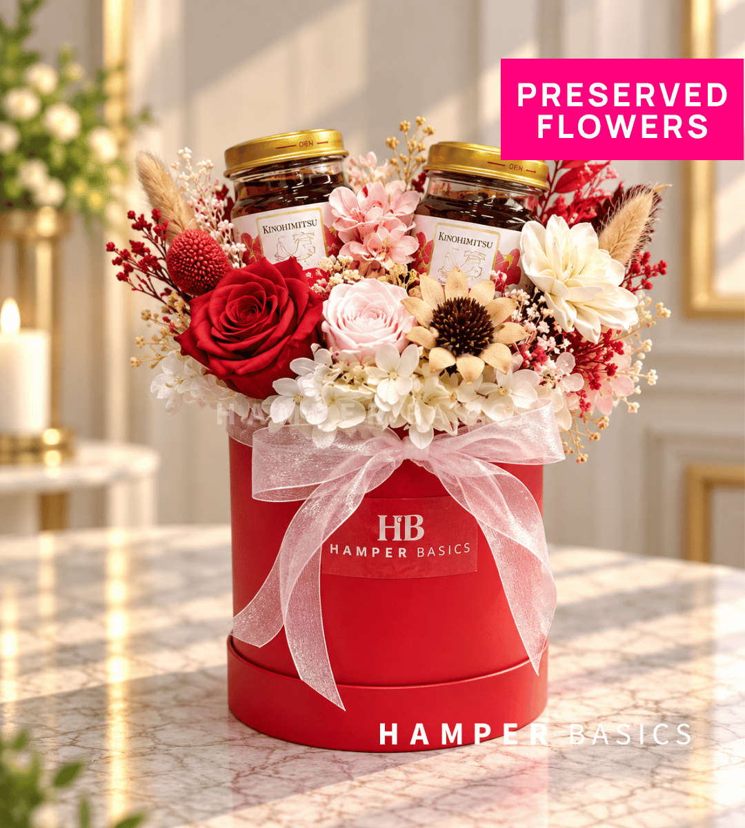 Preserved flowers