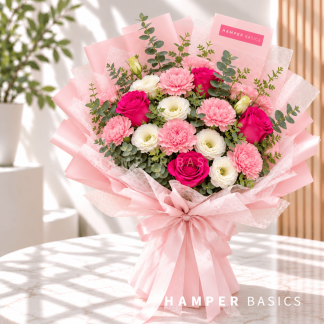 Carnation rose bouquet