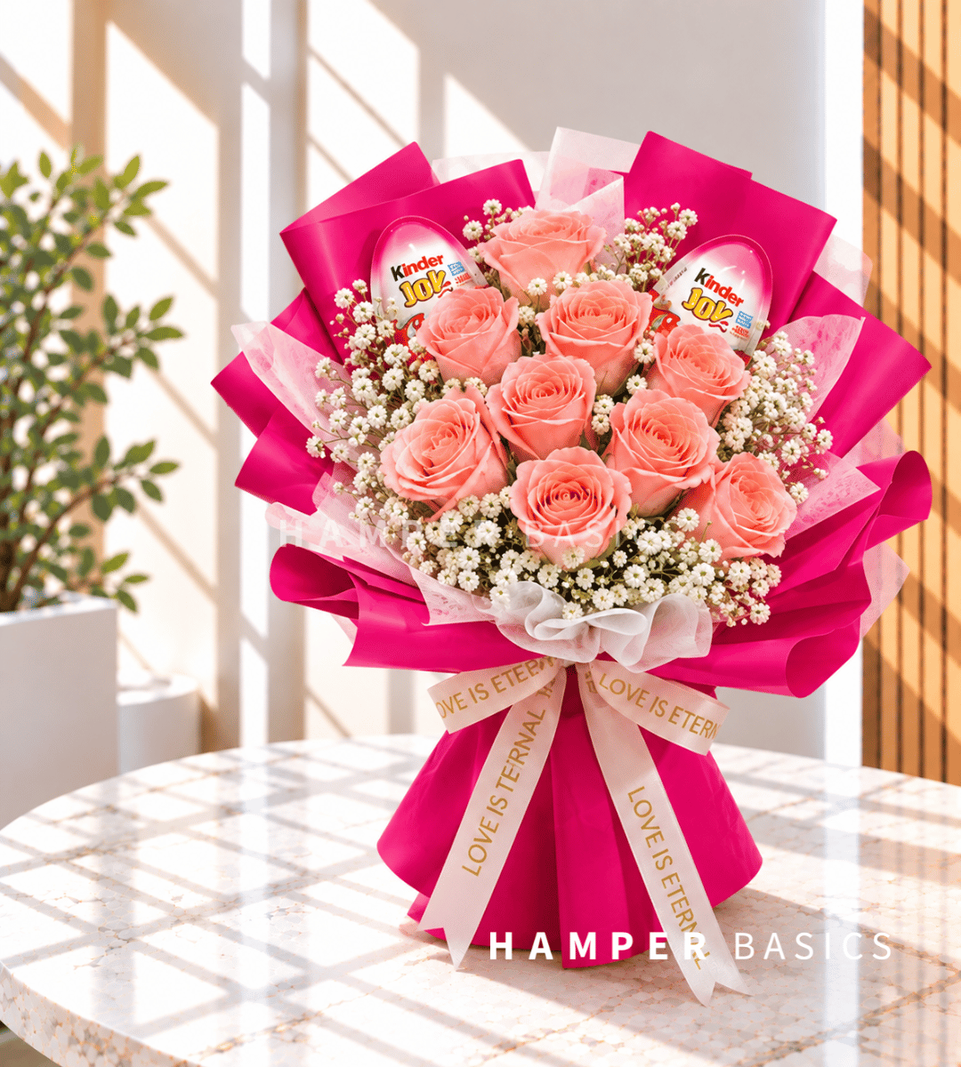 Kinder Joy rose bouquet
