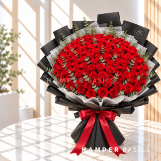 99 rose bouquet