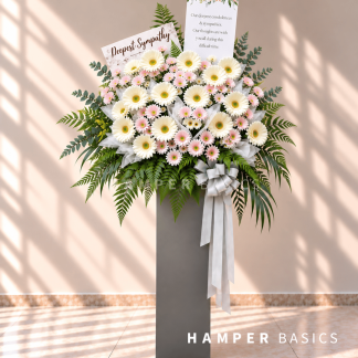 Condolence flower stand