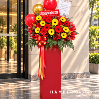 Grand opening flower stand