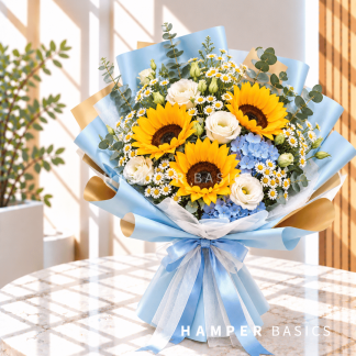 Sunflower flower bouquet