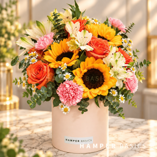 Flower bloom box