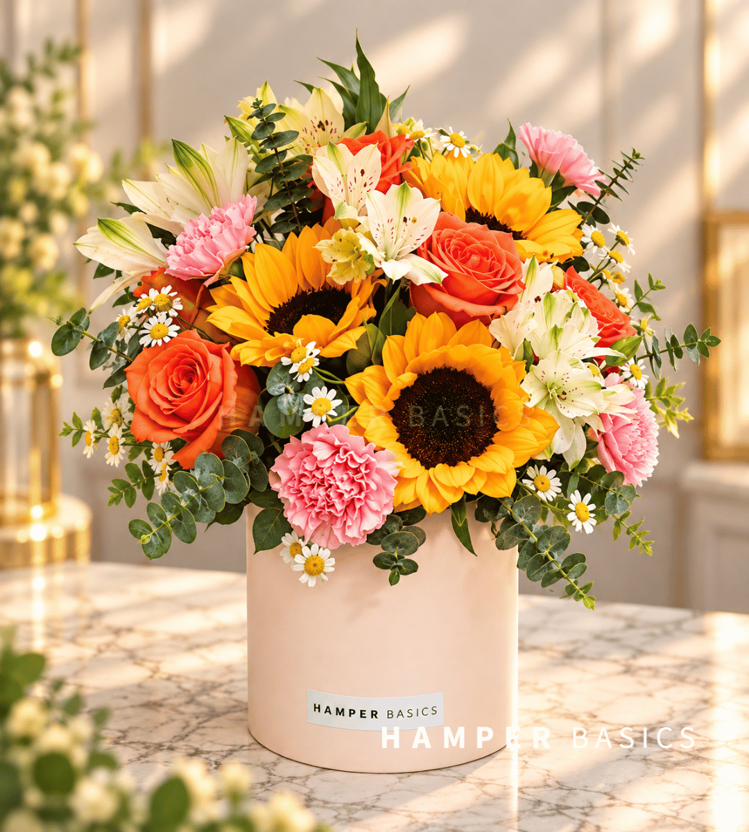 Flower bloom box