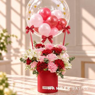Hot air balloon flower