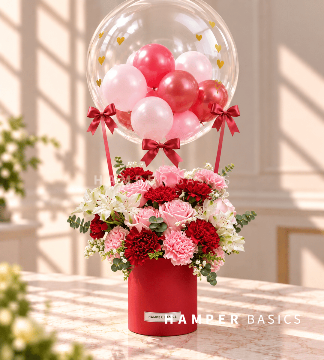 Hot air balloon flower