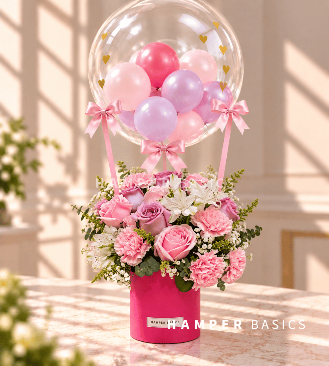 Balloon flower gift