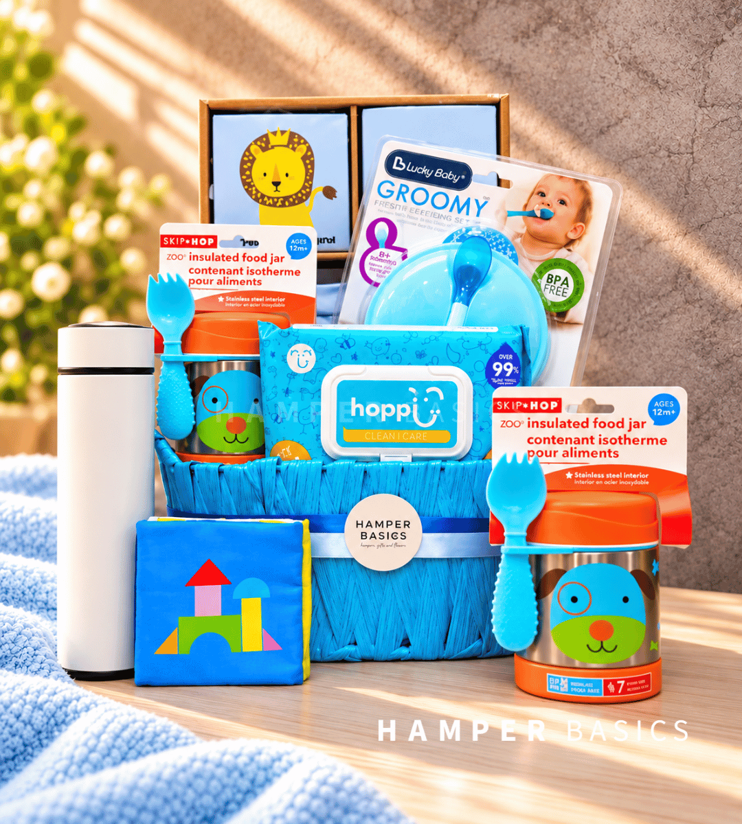 Baby boy gift hamper