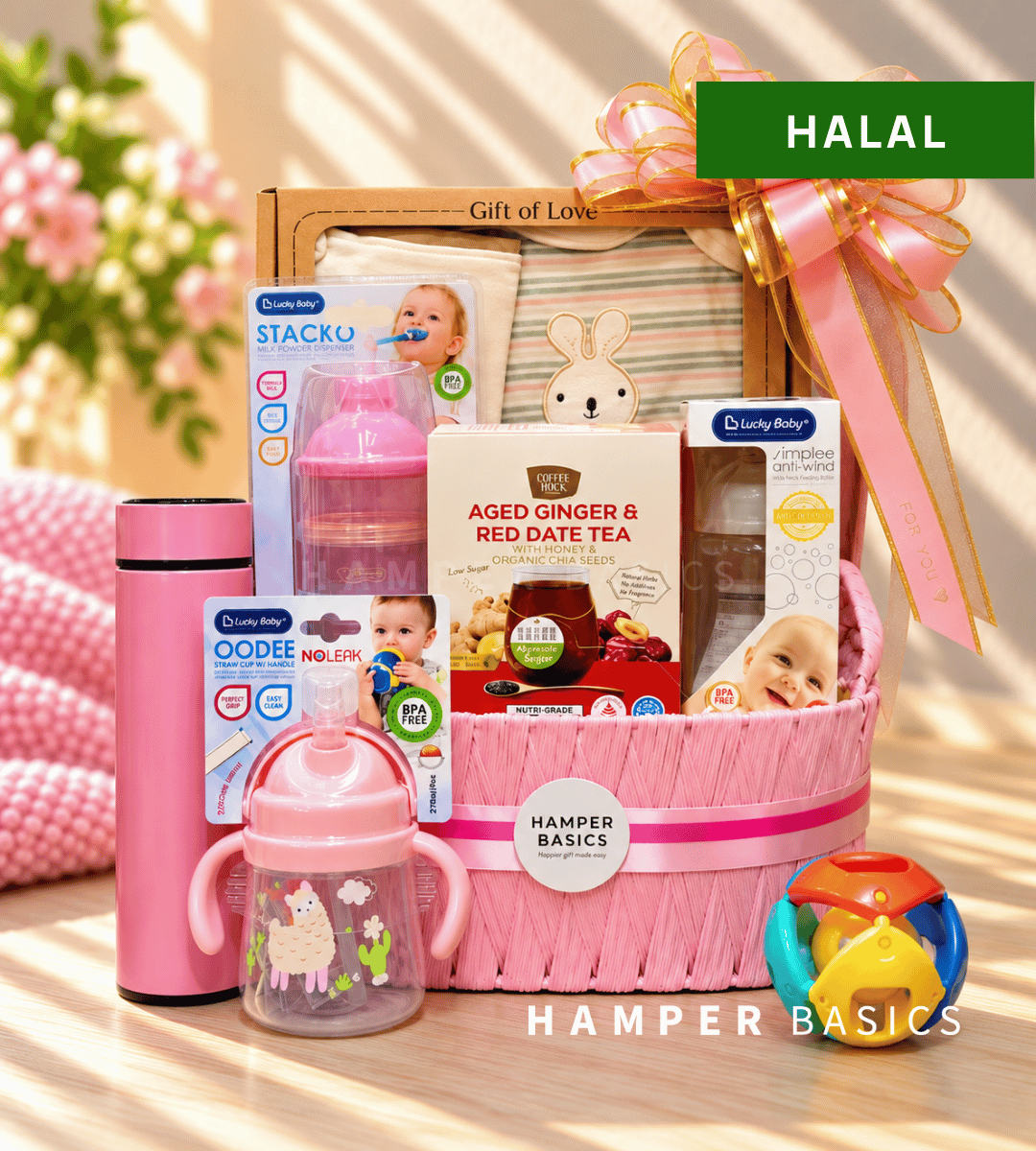 Baby girl hamper