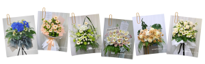 Condolence & Sympathy flower stands