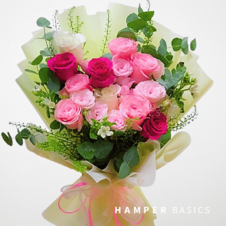 Pink flower bouquet