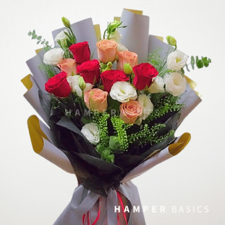 Stylish chic flower bouquet