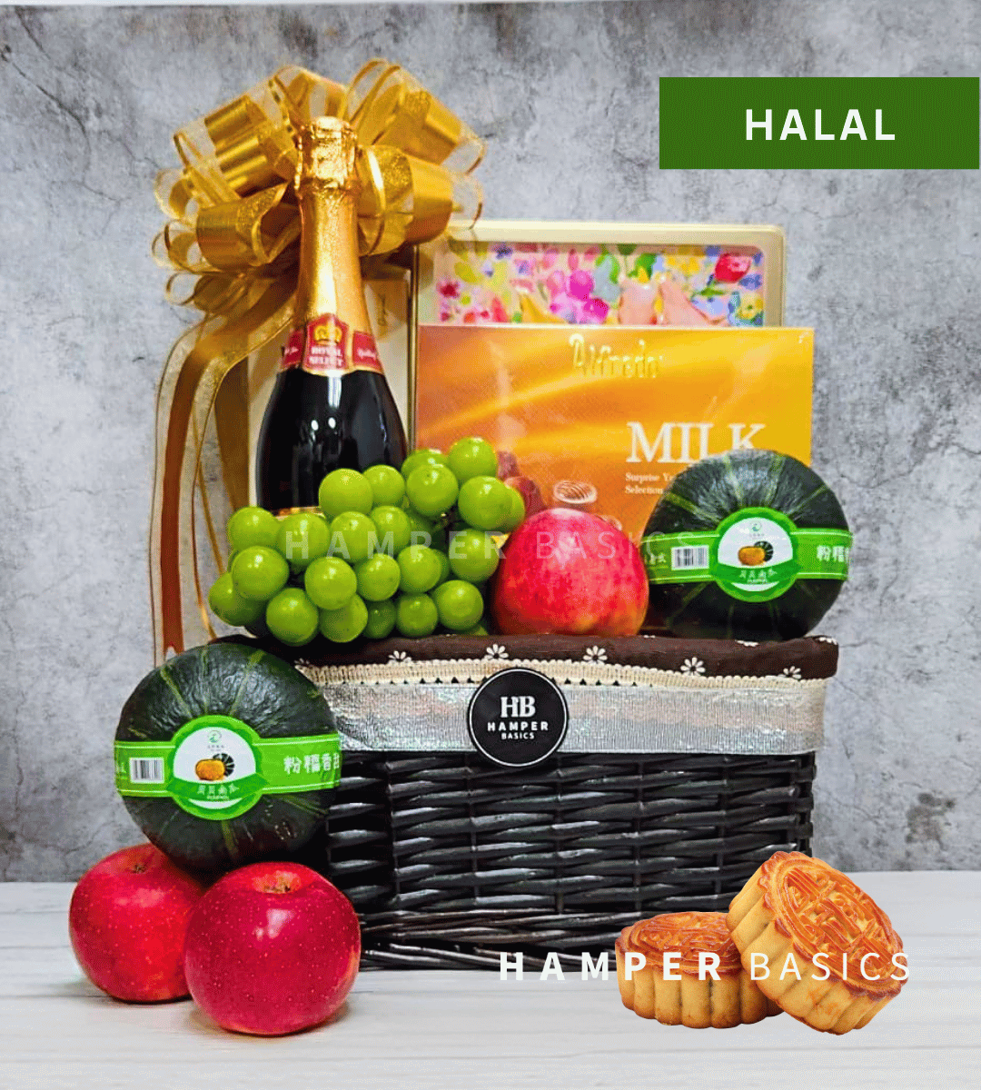 Halal mooncake hamper with free delivery