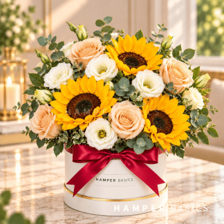 Sunflower bloom box